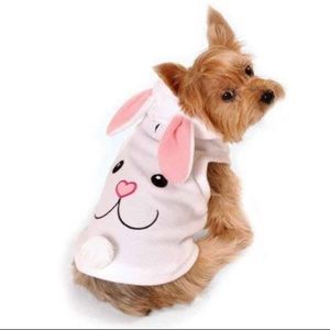 🥳🎉🐶🎈2X HOST PICK : Pet Bunny Hoodie Size Med